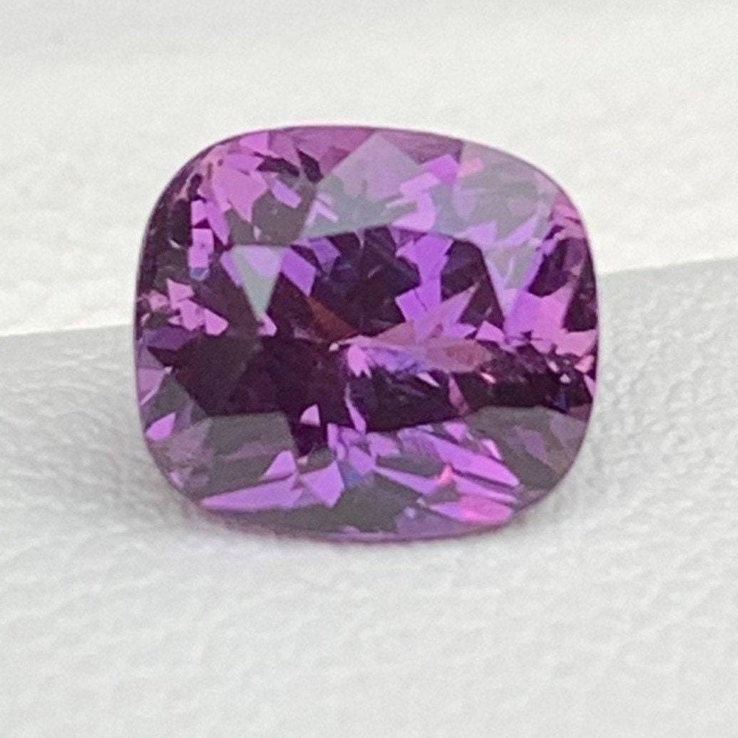 Purple sapphire 1.67 Carats , Unheated Lavender sapphire , lilac sapphire ring , purple sapphire , Gift for Her, Sapphire ring - Baza Boutique 