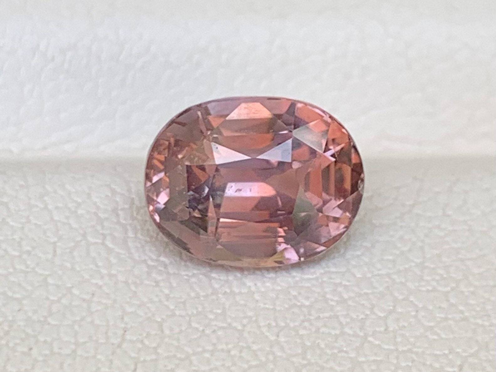 2.67 Cts Unheated Padparadscha Sapphire - ( UH ) - Baza Boutique 