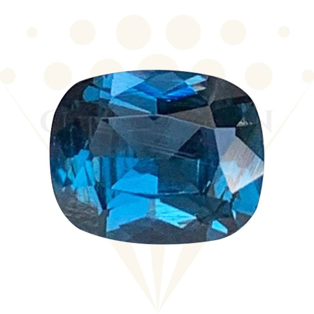 Certified Cobalt Spinel 1.25 Cts unheated - Baza Boutique 