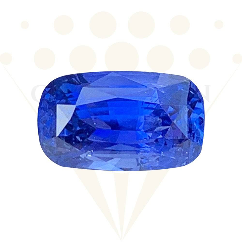 3.00 Cts Blue sapphire, Natural Cornflower Blue Sapphire - Baza Boutique 