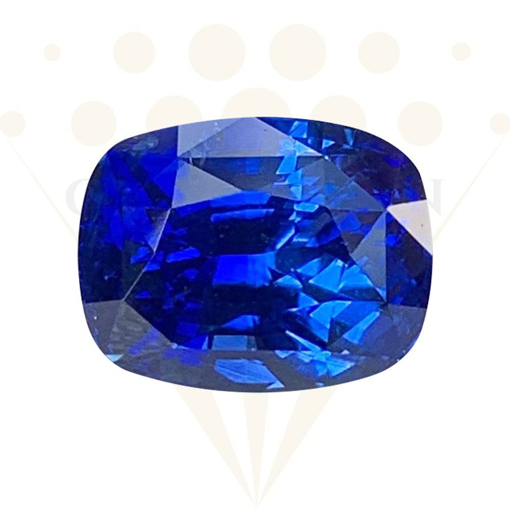3.99 Cts Natural Royal Blue sapphire - (H) - Baza Boutique 