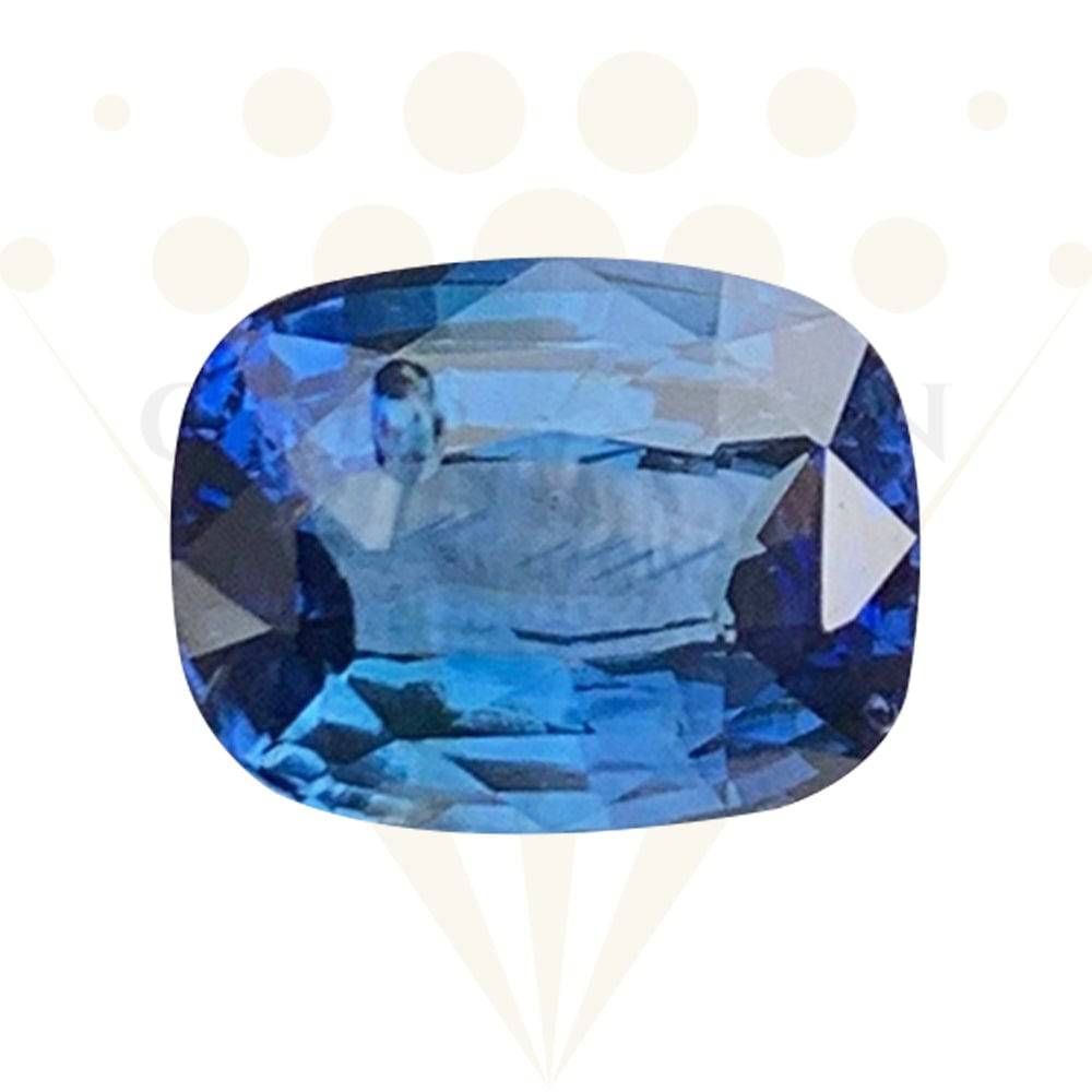 4.42 Cts Blue sapphire, Natural Cornflower Sapphire - Baza Boutique 