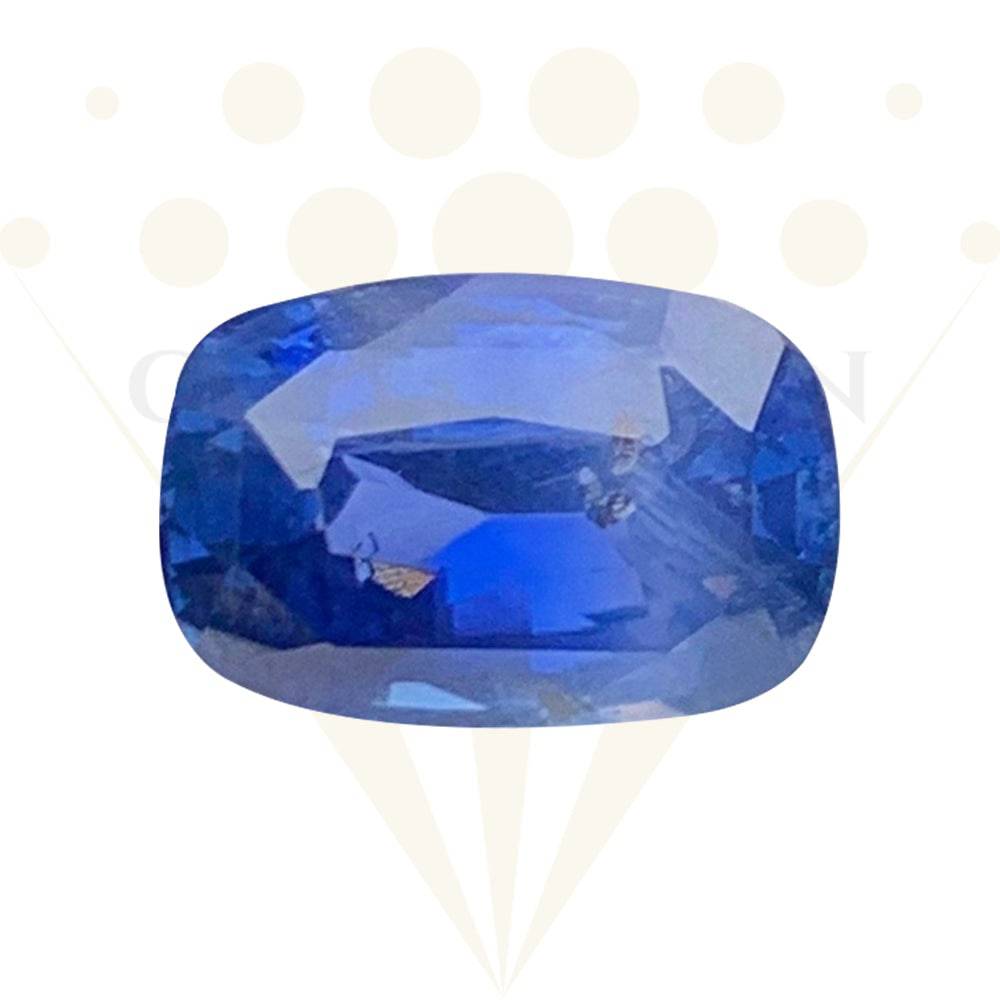 4.90 Cts Blue sapphire, Natural Ceylon Cornflower Sapphire - Baza Boutique 