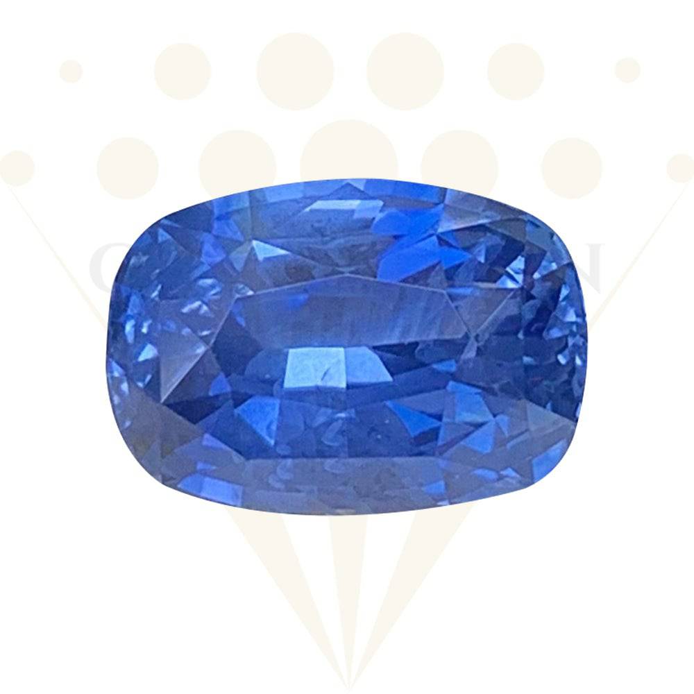 5.25 Cts Natural Blue sapphire - (UH) - Baza Boutique 