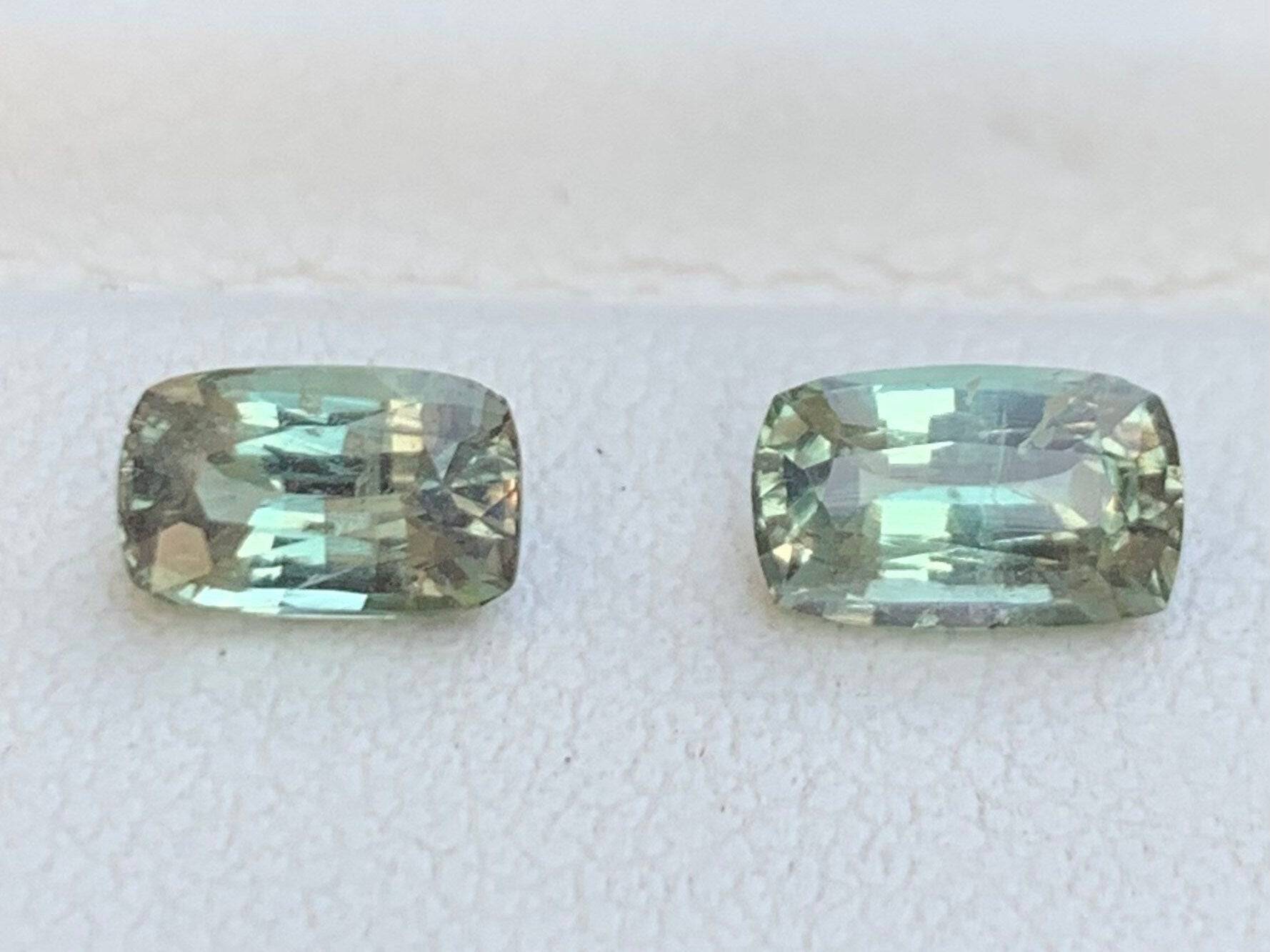 1.75 Cts Natural Alexandrite Pair - (UH) - Baza Boutique 