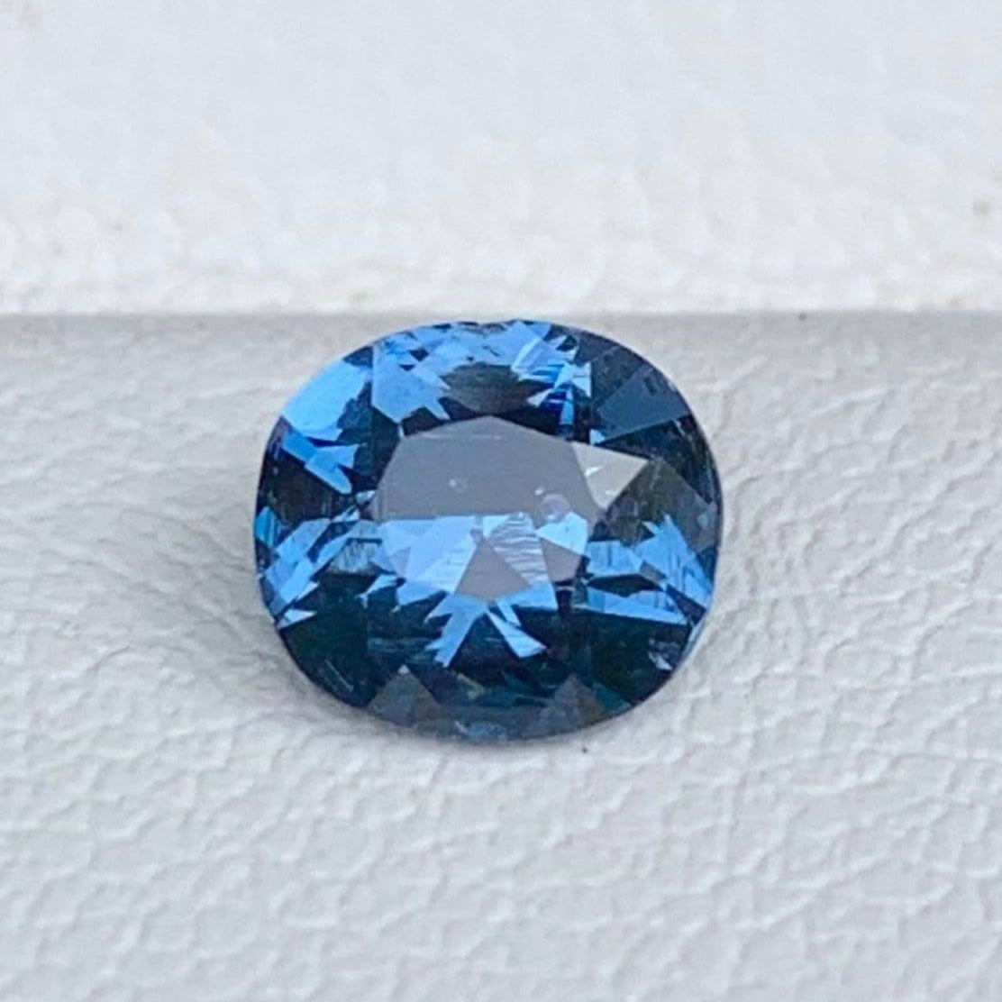 RARE Spinel 0.84 Carats , Cobalt Spinal , Unheated Blue Spinal , Natural Spinal Gemstone - Baza Boutique 