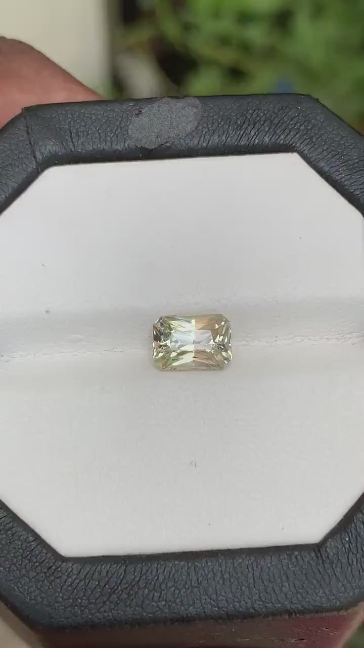 Sapphire 2.13 Carats, Unheated Yellow Sapphire, Yellow Sapphire Engagement Ring, Yellow Sapphire Vedic Ring, Lemon Sapphire,
