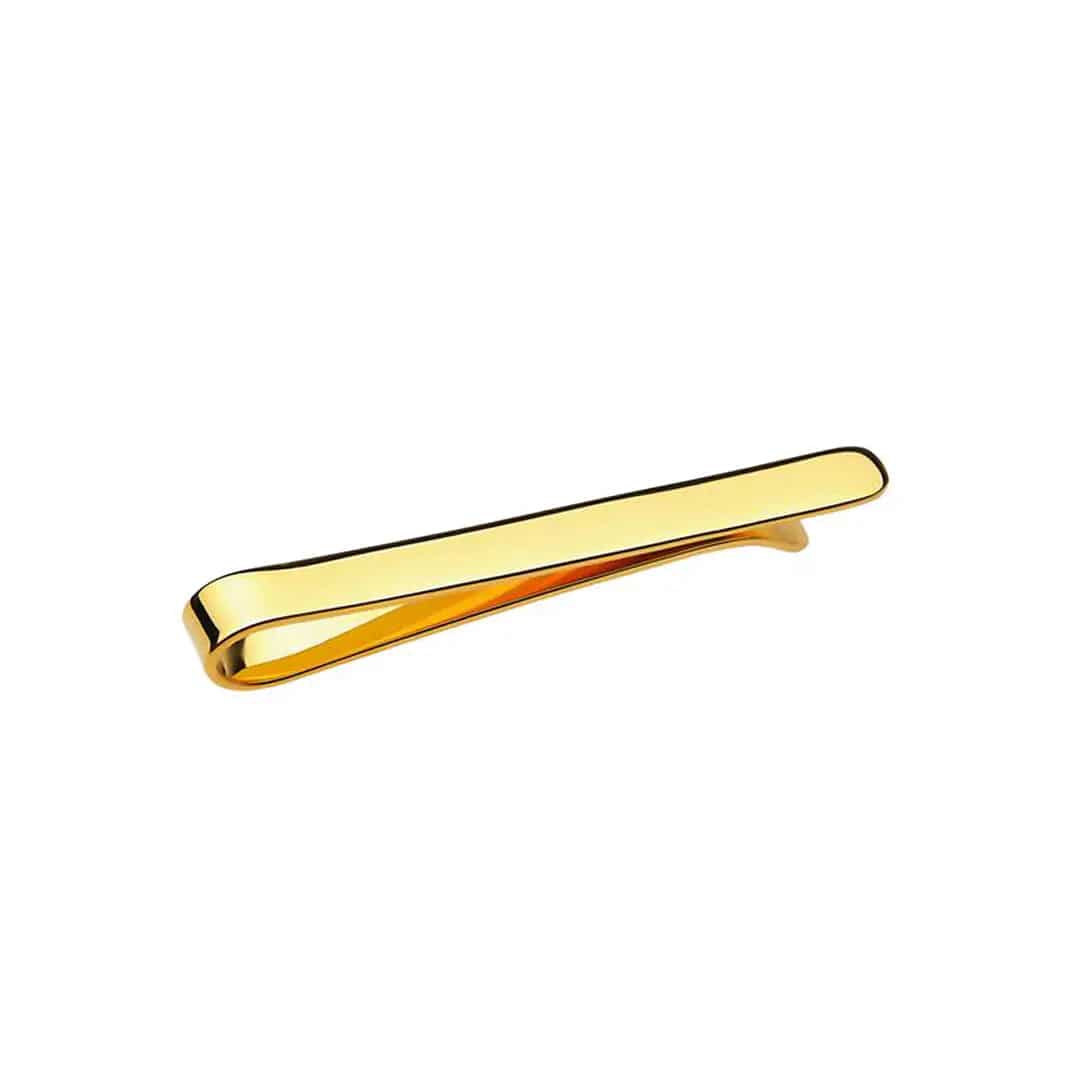 Classic Tie Pin - Sterling Silver, Gold, Rose Gold Tie Pin for Men - Gift for Him - Baza Boutique 