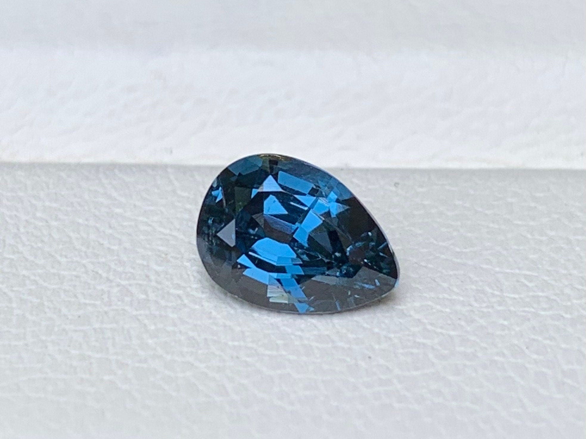 RARE Blue Spinel 1.44 Cts, Blue Cobalt Spinal, Unheated Blue Spinal, Natural Blue Spinal Gemstone Gift, Blue Gemstone For Jewelry Making